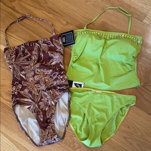 🆕 2 Swimsuits NWT